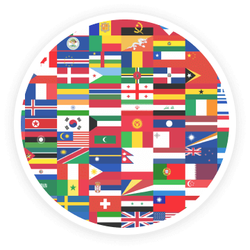 Multiple countries globe