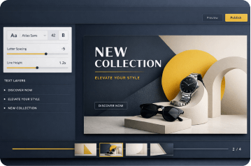 Set text durations on video