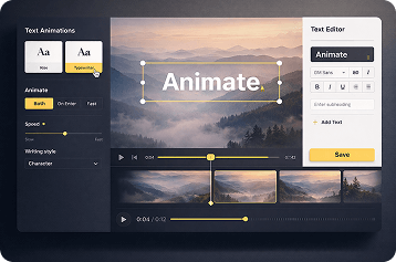 Add and style multiple overlay text