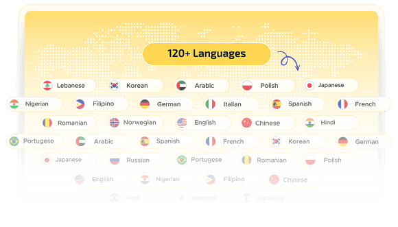 Translate subtitles into any language