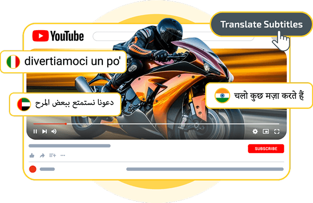Translate YouTube videos in any language