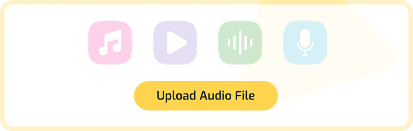 Upload audio file