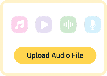 Upload audio file