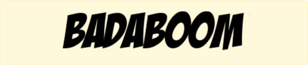 Badaboom Anime Font Badaboom Anime Font