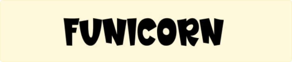 Funicorn Anime Font Funicorn Anime Font