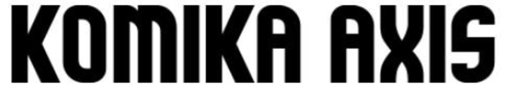 Komika Display Axis Anime Font Komika Display Axis Anime Font