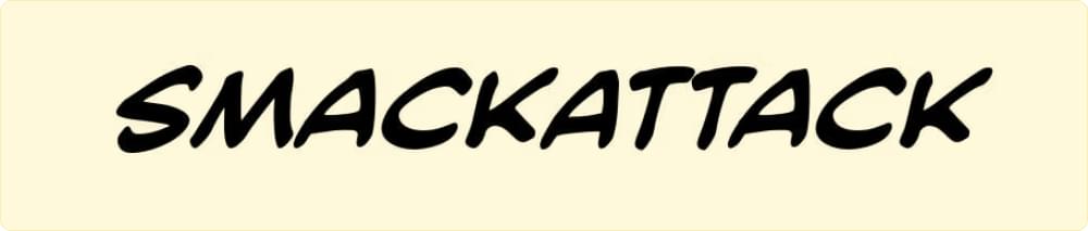SmackAttack Anime Font SmackAttack Anime Font