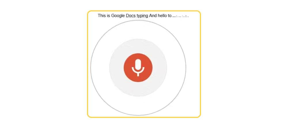 Google Docs Voice Typing Google Docs Voice Typing