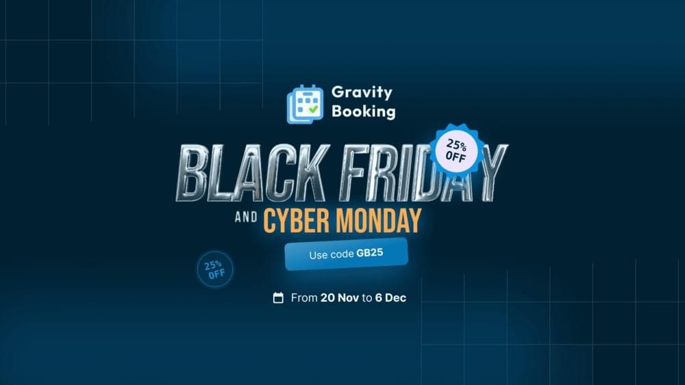 Gravity Booking Banner