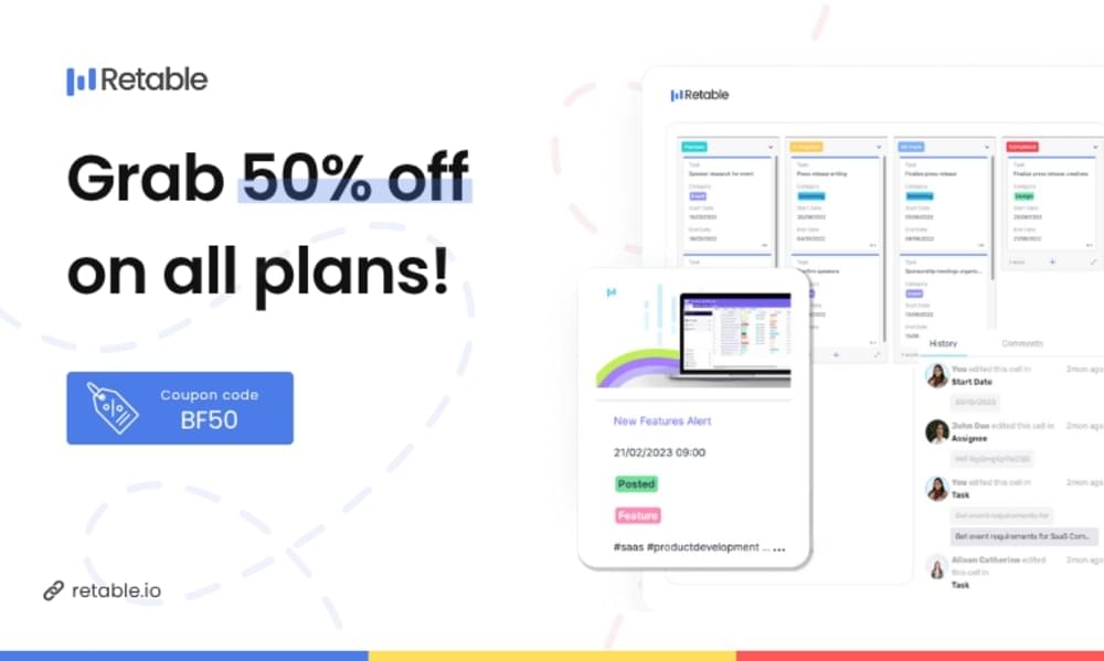 Retable BFCM Banner Retable BFCM Banner