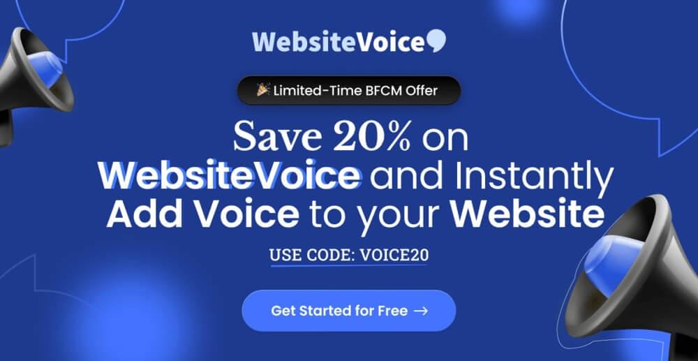 Add Text-to-Speech to your Website