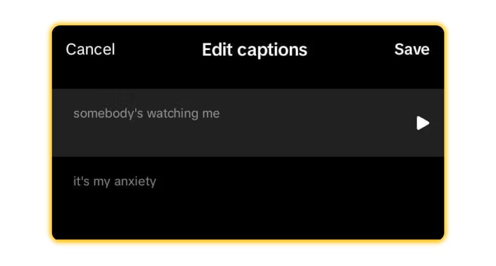 Edit TikTok Caption Text Edit TikTok Caption Text
