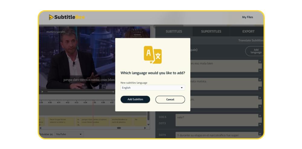 Choose Language for Translation Choose Language for Translation
