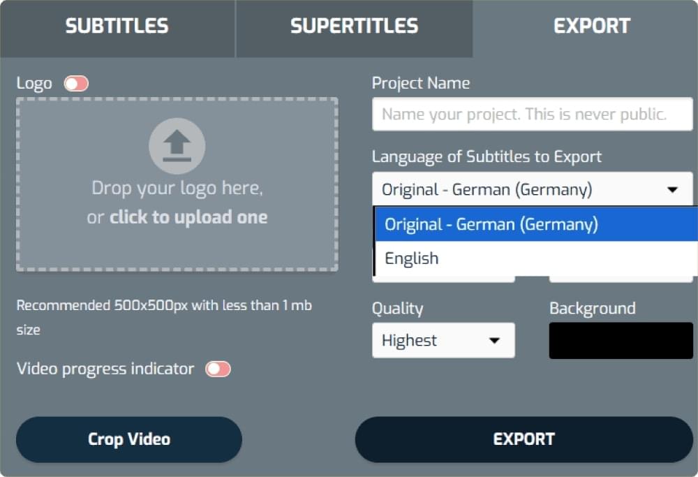 Export Audio Transcript Export Audio Transcript