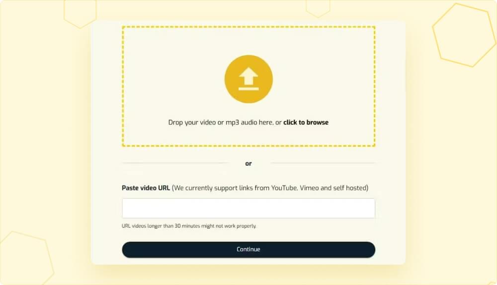 Login and Upload your File