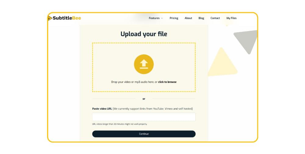 Upload Video Upload Video