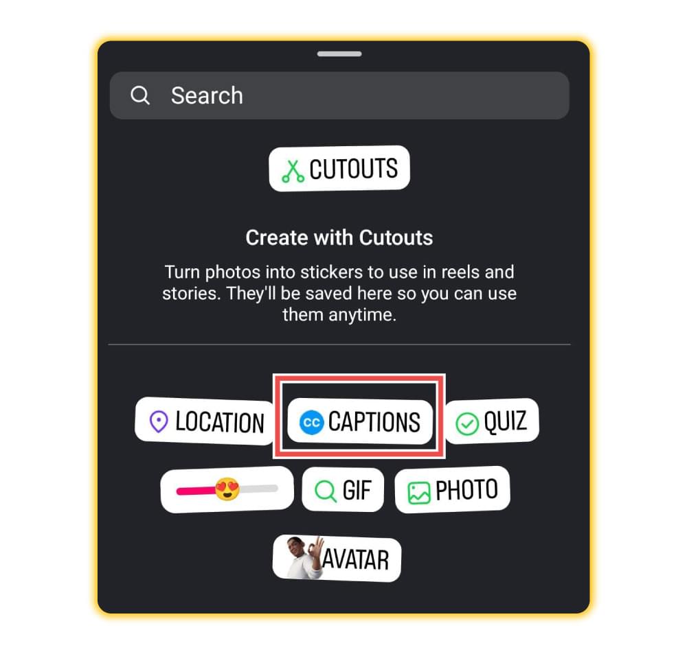 Tap Captions Tap Captions