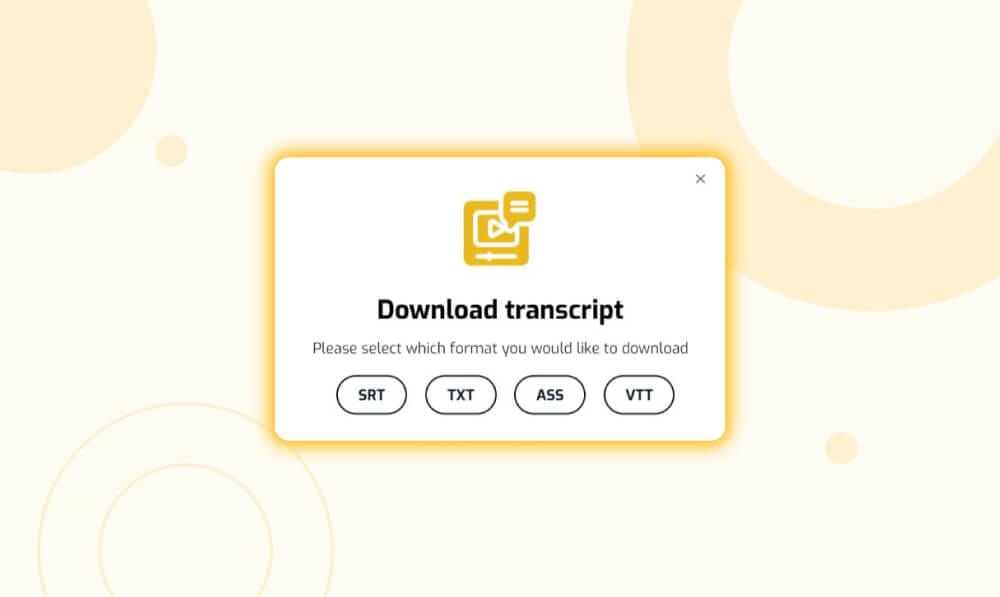 Download transcript of spanish subtitles