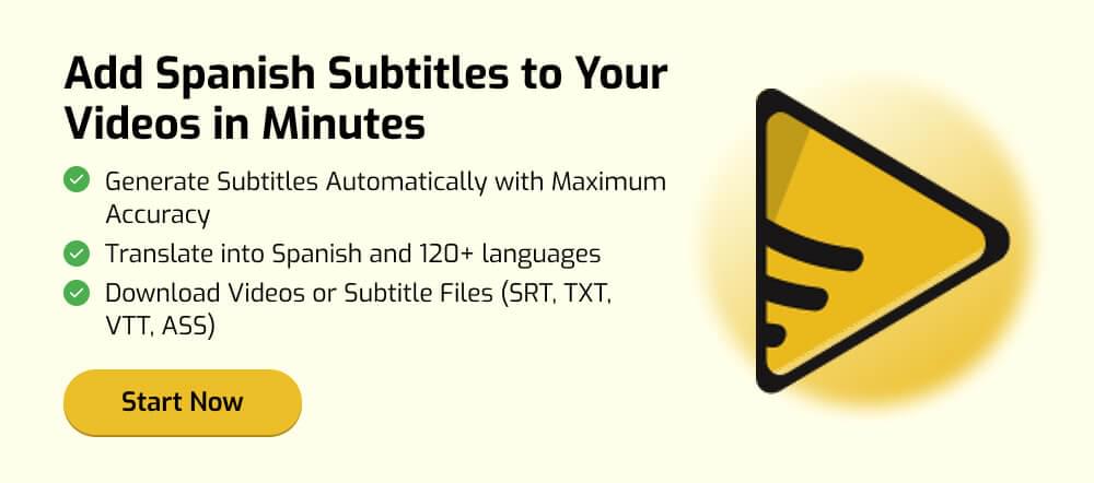 Add Spanish Subtitles to Videos with SubtitleBee