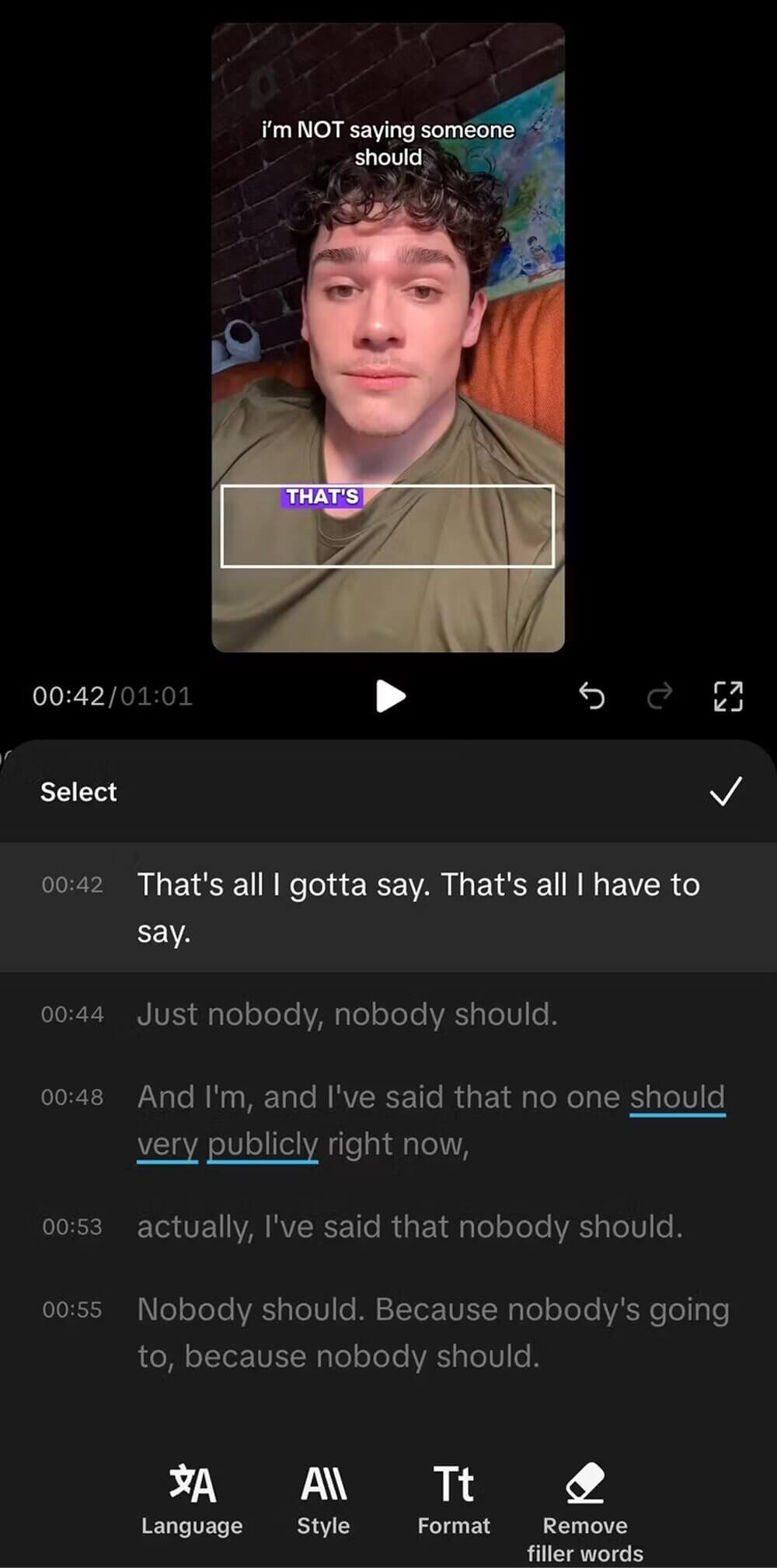 Review and Post the Subtitled TikTok Video Review and Post the Subtitled TikTok Video