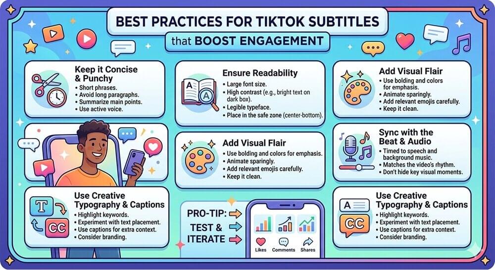 TikTok Subtitles Best Practices TikTok Subtitles Best Practices