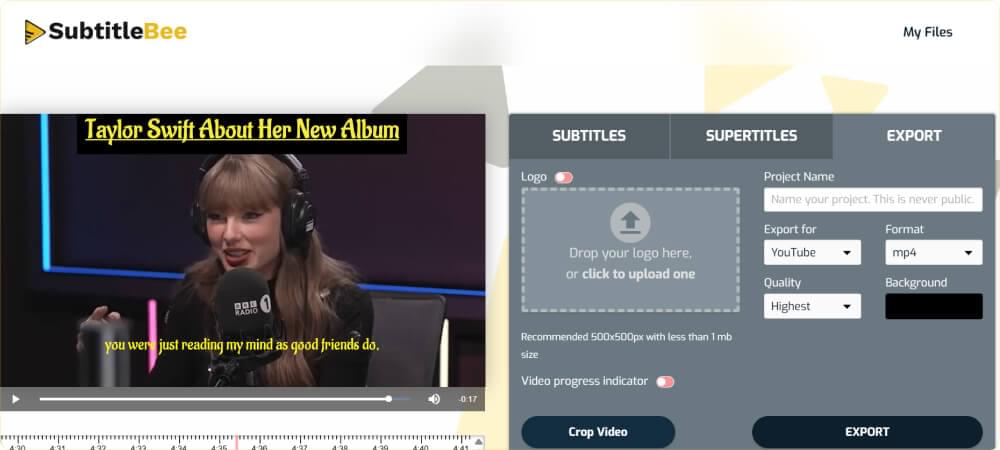 Export Video Export Video