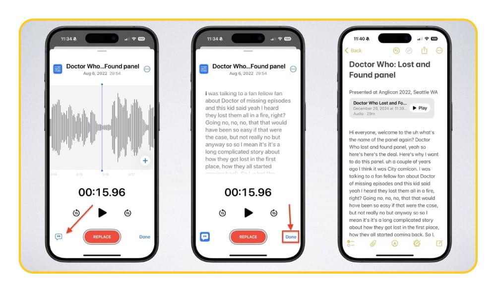 Transcribe Voice Memos on iPhone Transcribe Voice Memos on iPhone