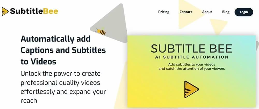 Open SubtitleBee Website