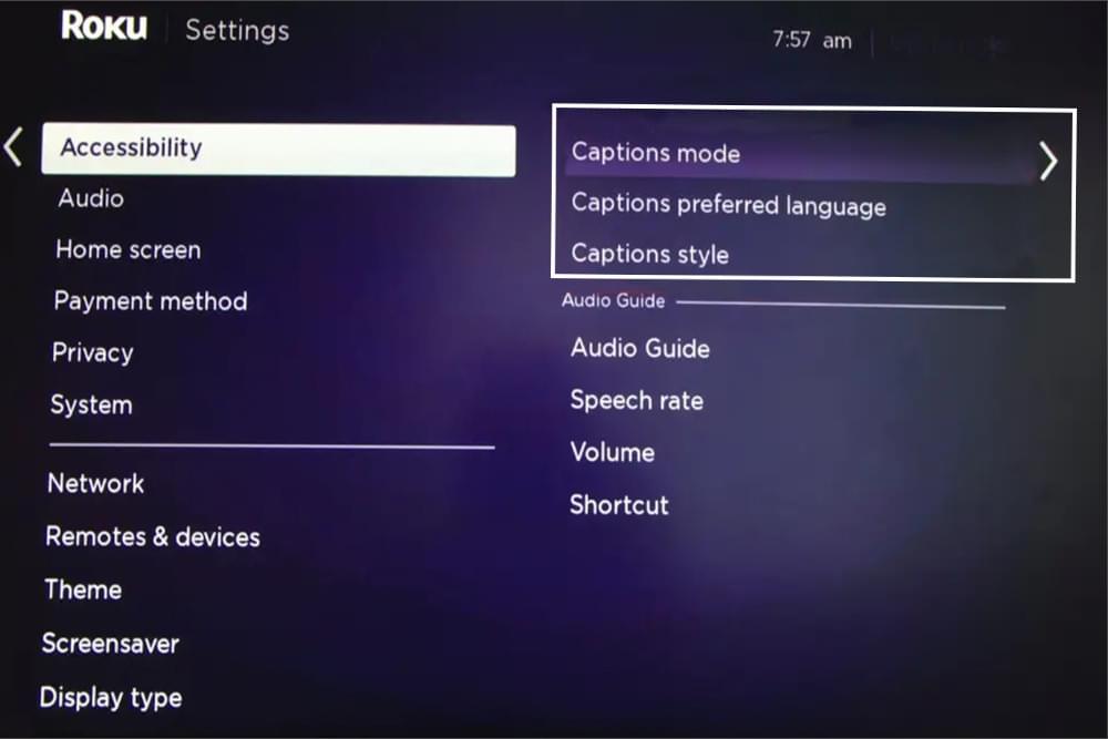 How To Turn Off Roku Closed Caption