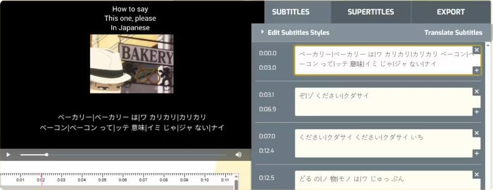 Edit Transcription