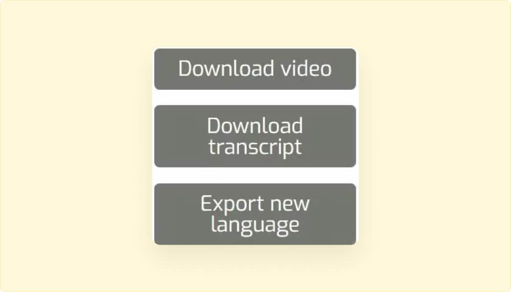 Export Options