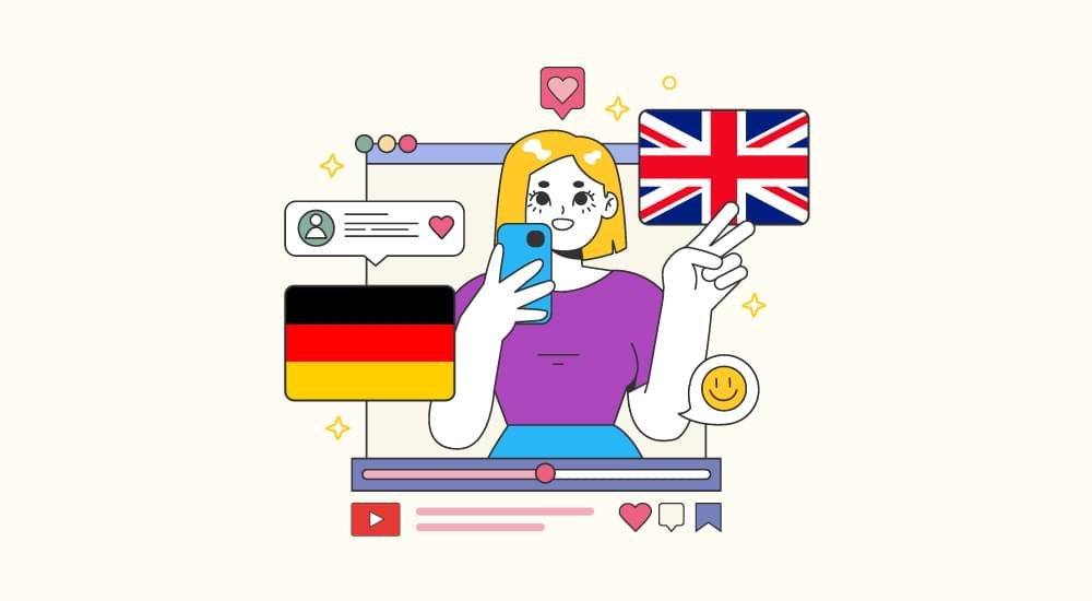 How to Translate Videos from German to English