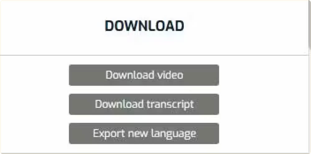 SubtitleBee Download Options SubtitleBee Download Options
