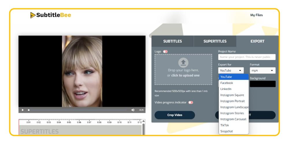 Export your Video in YouTube Export your Video in YouTube